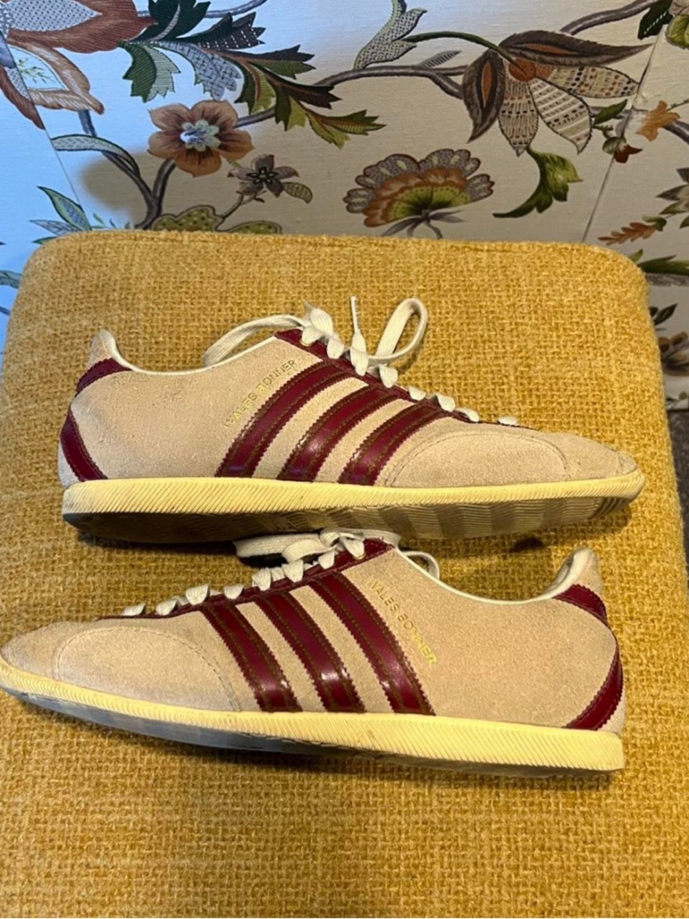 Wales Bonner x Adidas Japan Cardboard Collegiate Burgandy Mens 8.5 Fr 42
